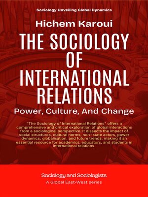cover image of The Sociology of International Relations
